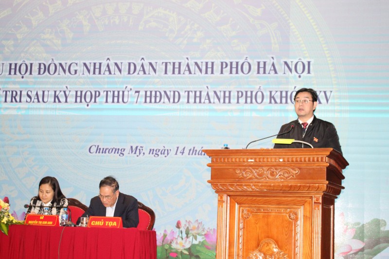 hdnd tp ha noi tiep xuc cu tri tai huyen chuong my