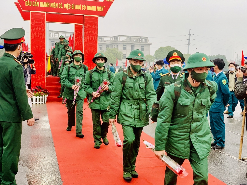 Tuổi trẻ huyện Thanh Trì với khát vọng lên đường bảo vệ Tổ quốc