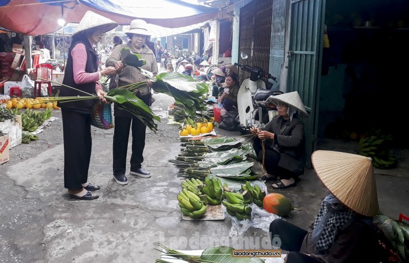 Chợ quê ngày giáp Tết