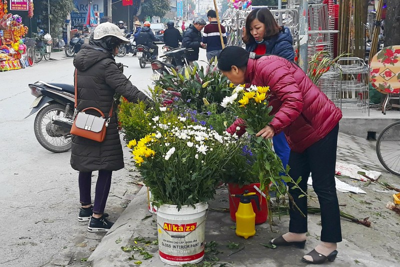 cho que nhung ngay giap tet