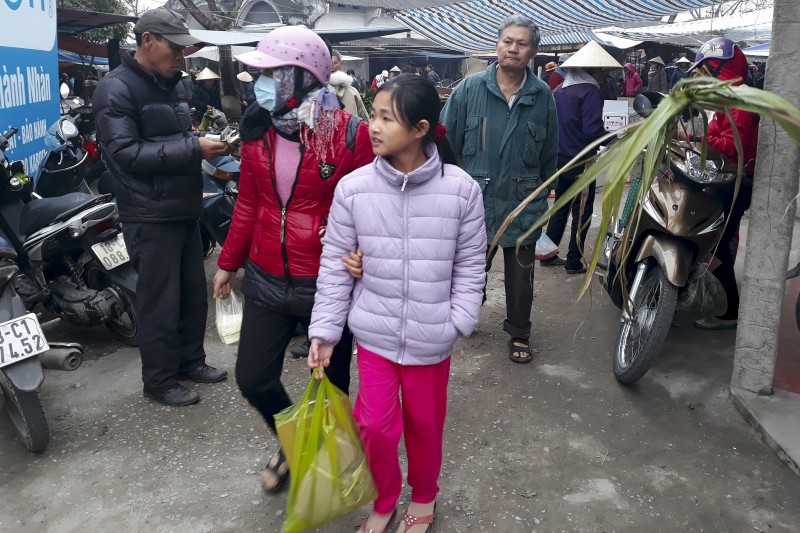 Chợ quê những ngày giáp Tết