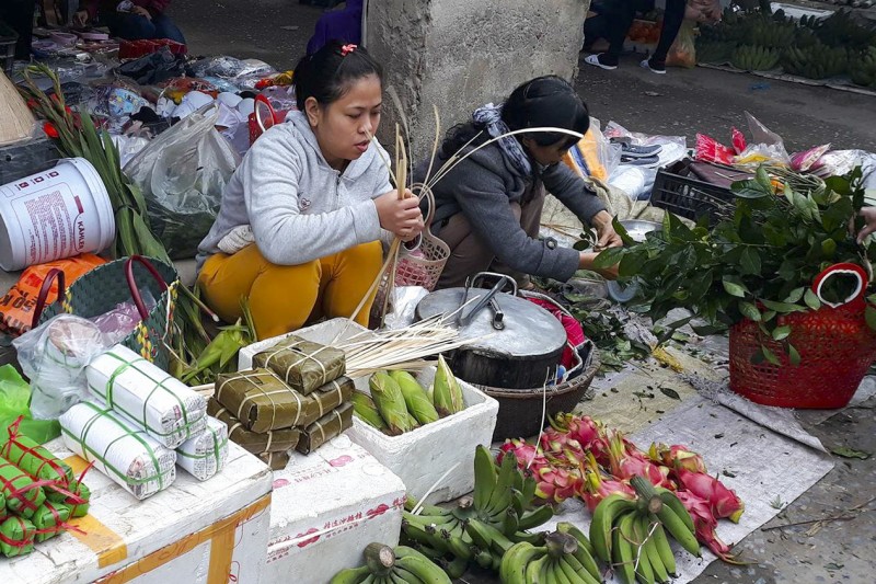 cho que nhung ngay giap tet