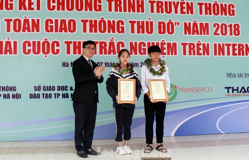 Tổng kết Chương trình truyền thông "Vì An toàn giao thông Thủ đô" năm 2018