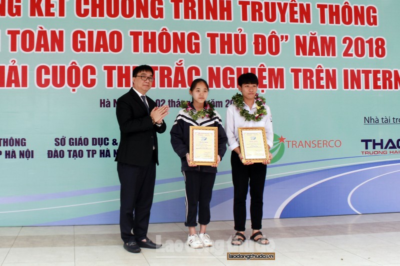 tong ket chuong trinh truyen thong vi an toan giao thong thu do nam 2018