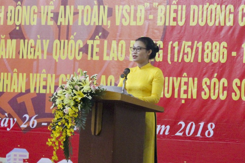 ldld huyen soc son phat dong thang cong nhan 2018