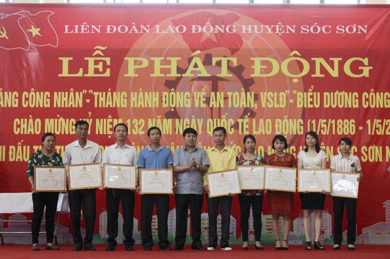 ldld huyen soc son phat dong thang cong nhan 2018