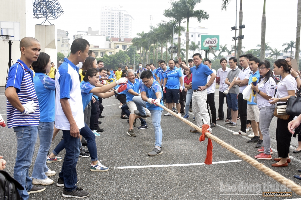 Sôi nổi Hội khỏe công nhân, viên chức, game bài uy tín
 quận Ba Đình năm 2020