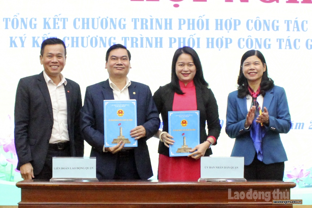 Ký kết chương trình phối hợp công tác giai đoạn 2020 - 2025