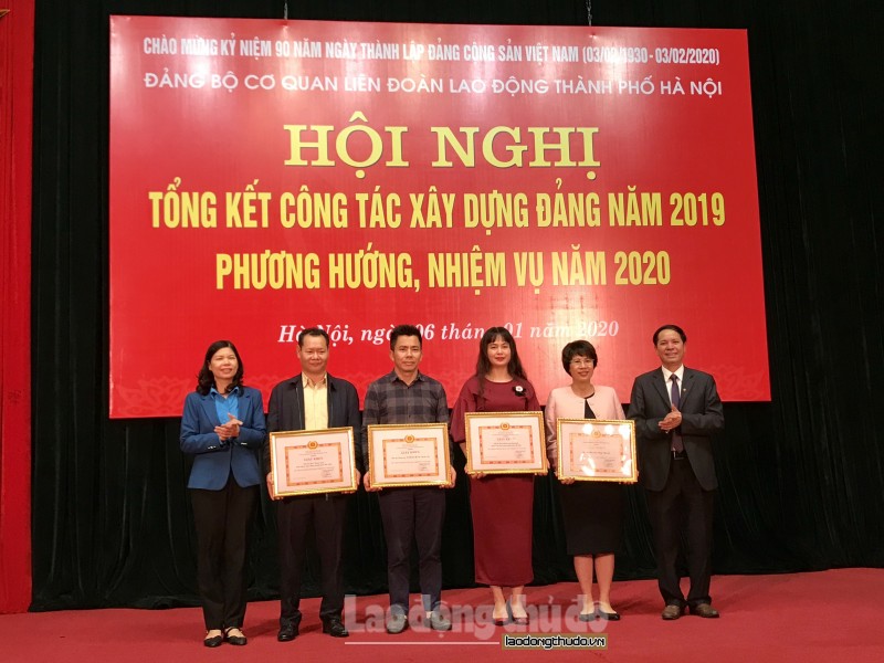 Đảng bộ cơ quan Liên đoàn game bài uy tín
 thành phố Hà Nội tổng kết công tác Đảng năm 2019