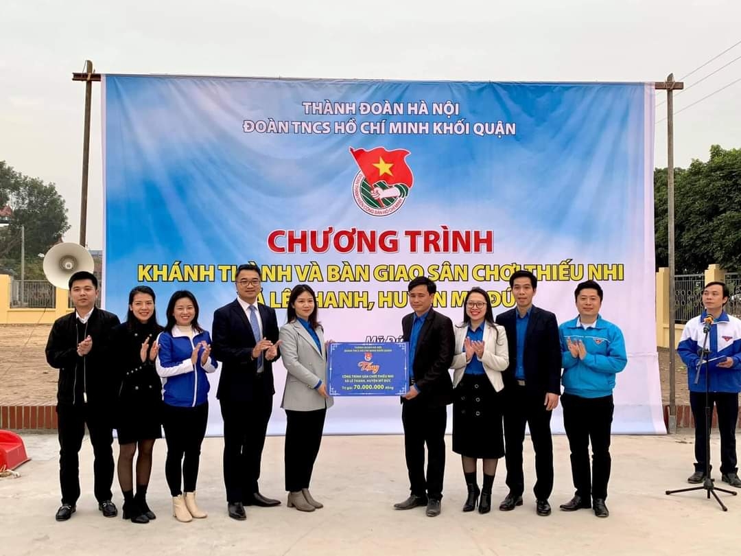 Hoạt động thiết thực của tuổi trẻ quận Nam Từ Liêm hướng về Đại hội XIII của Đảng