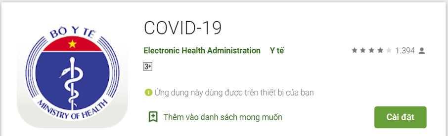 Điểm danh các ứng dụng phòng, chống dịch Covid-19 phổ biến nhất hiện nay