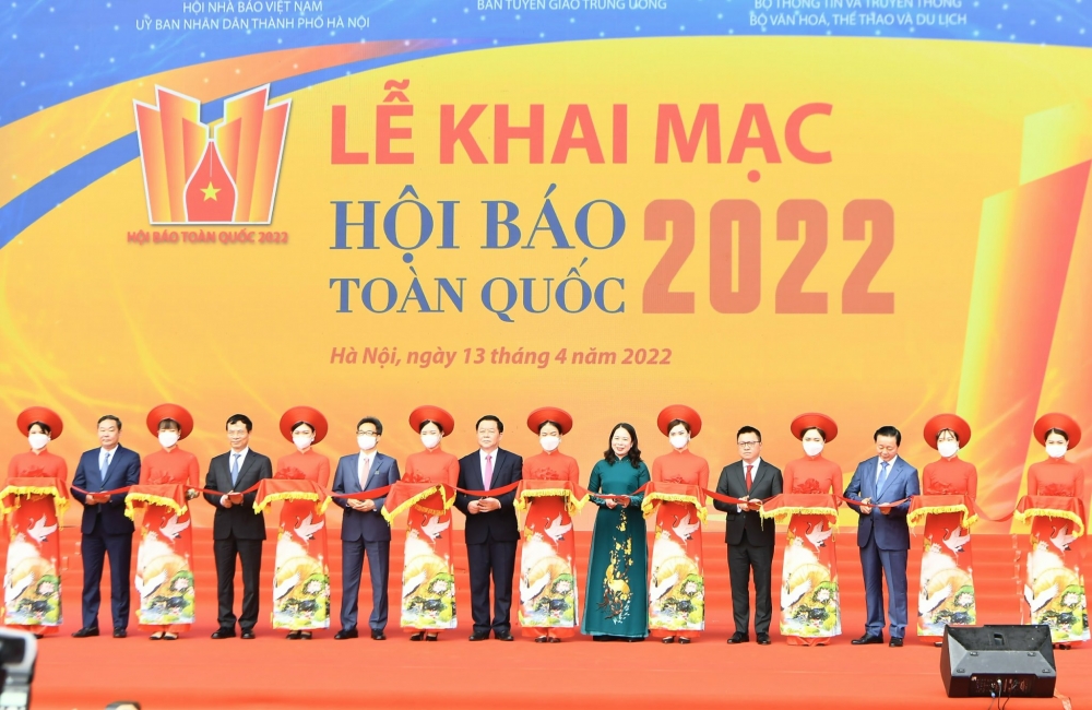 Tưng bừng khai mạc Hội Báo toàn quốc 2022