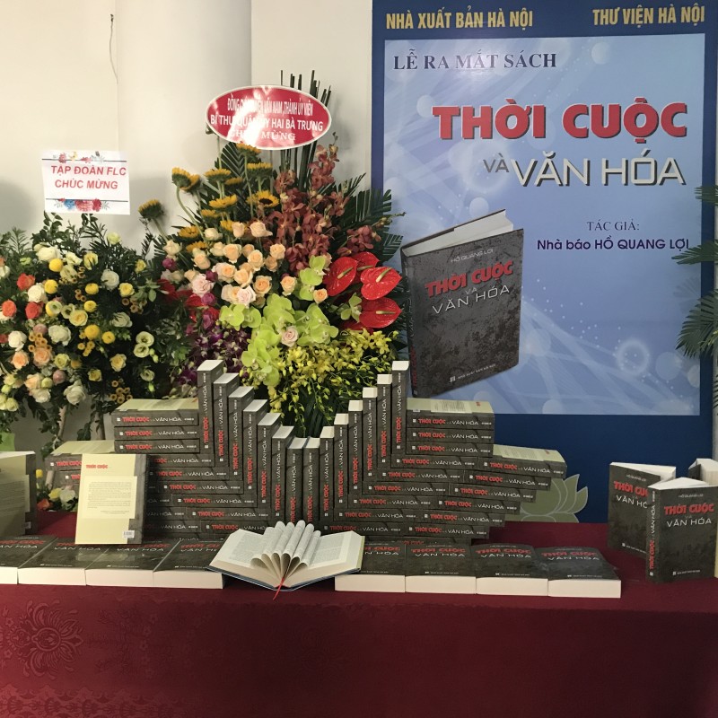 Nhà báo Hồ Quang Lợi ra mắt cuốn sách “Thời cuộc và văn hoá”