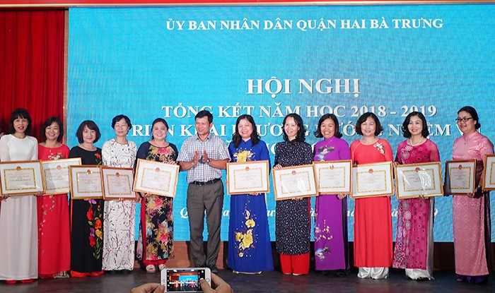 Quận Hai Bà Trưng triển khai nhiệm vụ năm học 2019 - 2020