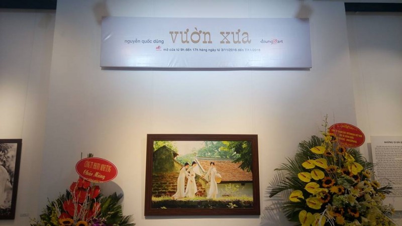 ve dep phu nu viet qua ta ao dai trong vuon xua