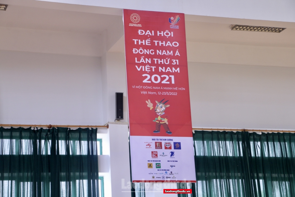 Cận cảnh nơi thi đấu môn Vovinam tại SEA Games 31