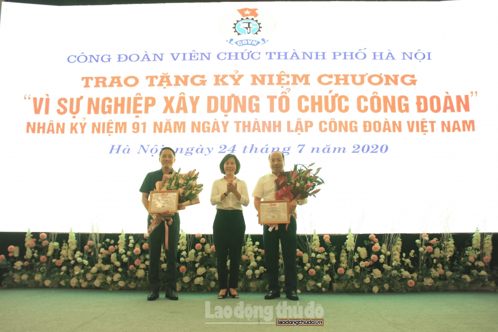 tong ket hoat dong cong doan vien chuc thanh pho ha noi 6 thang dau nam 2020