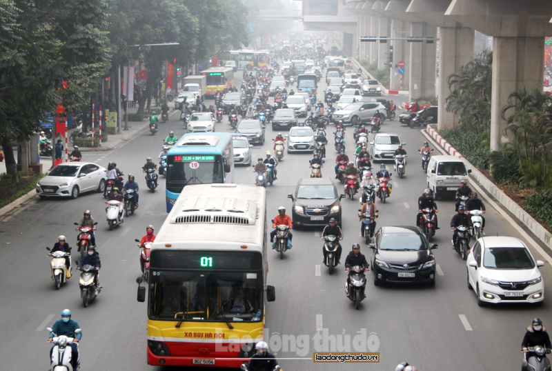 Hà Nội: Thực hiện đo kiểm khí thải xe máy cũ nhằm cải thiện chất lượng không khí