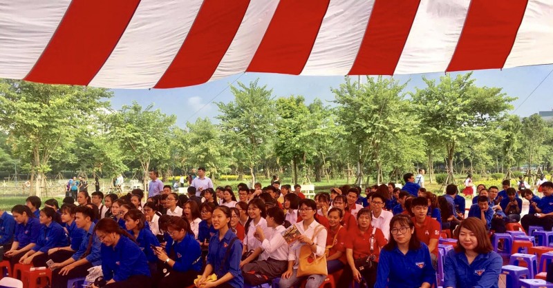 hon 800 doan vien thanh nien thu do tham gia ngay hoi thanh nien voi van hoa giao thong nam 2019