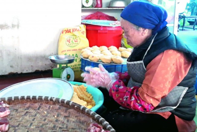 Tết ở làng bánh chưng Tranh Khúc