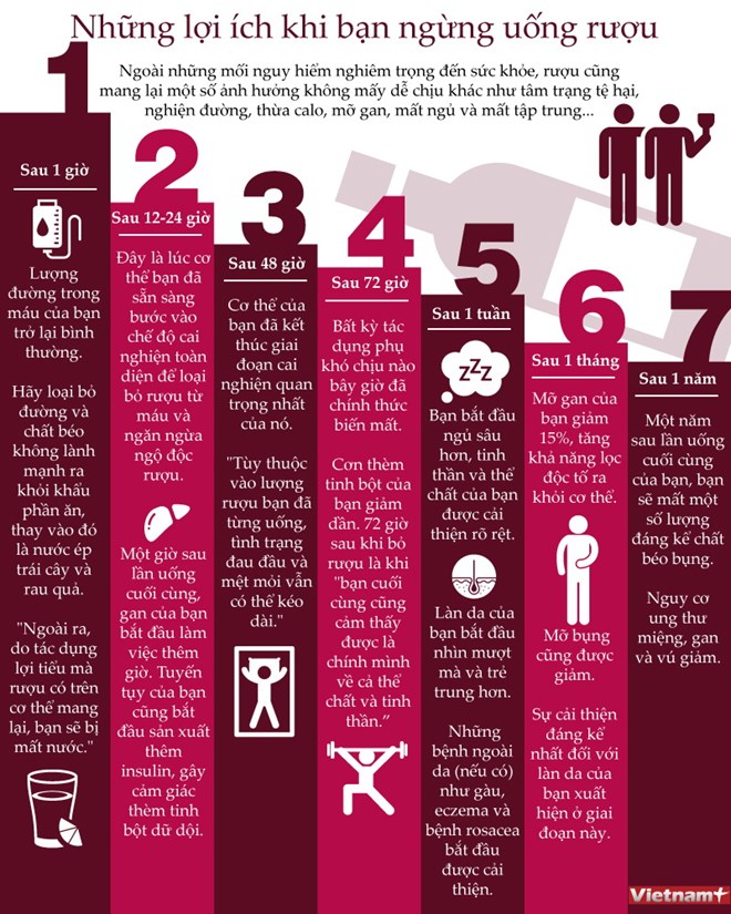 infographics nhung loi ich doi voi co the khi ban ngung uong ruou