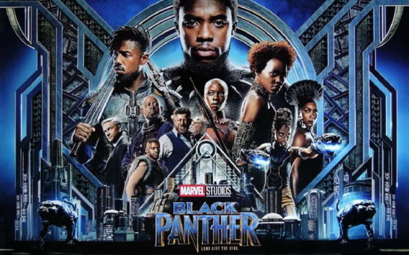 ngam loat poster nhan vat cuc ngau cua black panther chien binh bao den