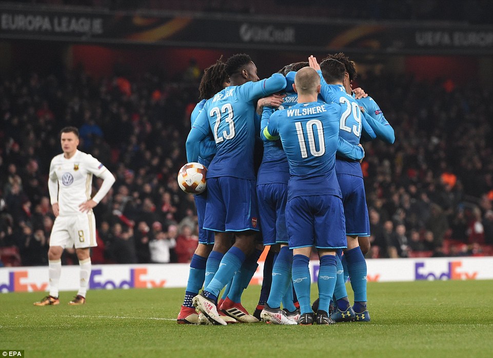 arsenal 1 2 ostersunds hut chet tai emirates