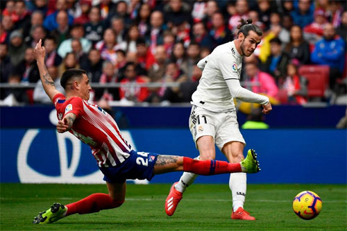 atlmadrid 1 3 real madrid derby mau trang