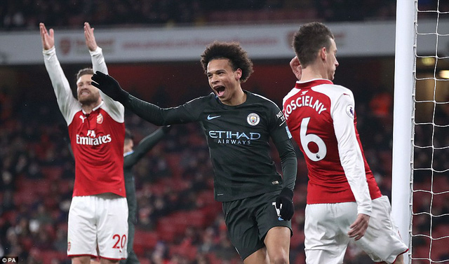 Arsenal 0-3 Man City: Không còn gì để nói