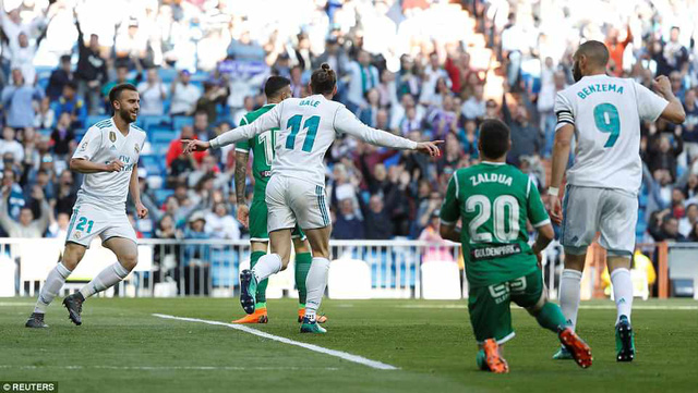 Real Madrid 2-1 Leganes: Kết quả như ý, bảo toàn lực lượng