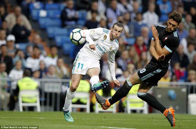 Bale lập cú đúp, Real Madrid hủy diệt Celta Vigo