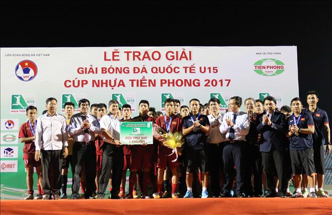 U15 Việt Nam hụt chức vô địch tại giải U15 quốc tế 2017