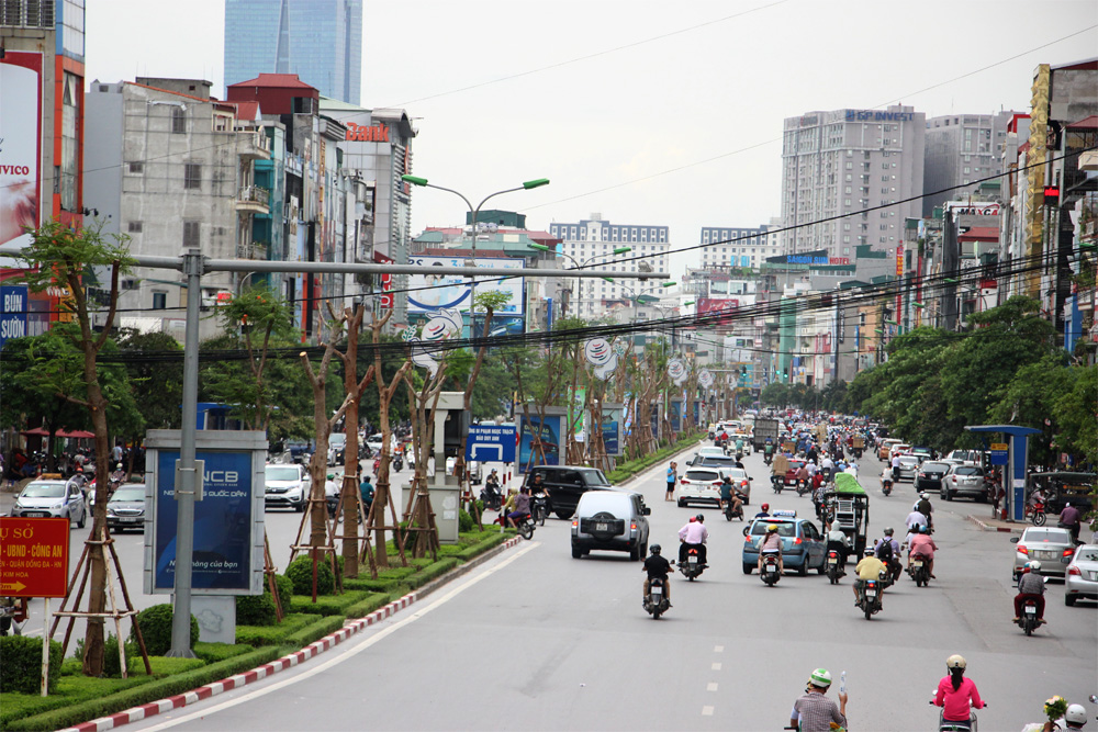 ha noi sap co them nhieu tuyen pho hoa phuong do