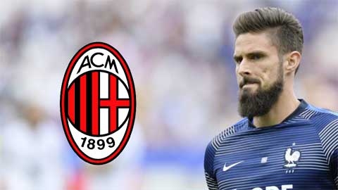 Olivier Giroud hoàn tất thủ tục kiểm tra y tế để gia nhập Milan