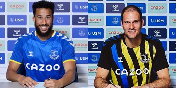 Everton chiêu mộ thành công cùng lúc 2 tân binh