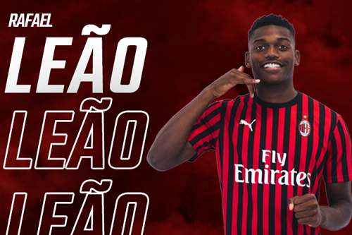 Rafael Leao chính thức trở thành tân binh thứ 3 của AC Milan