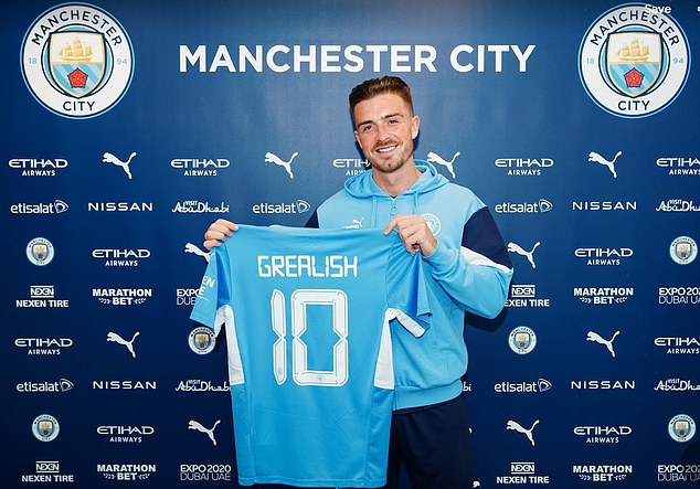 &#34;Bom tấn&#34; Grealish chính thức gia nhập Man City, nói điều bất ngờ về De Bruyne - 1