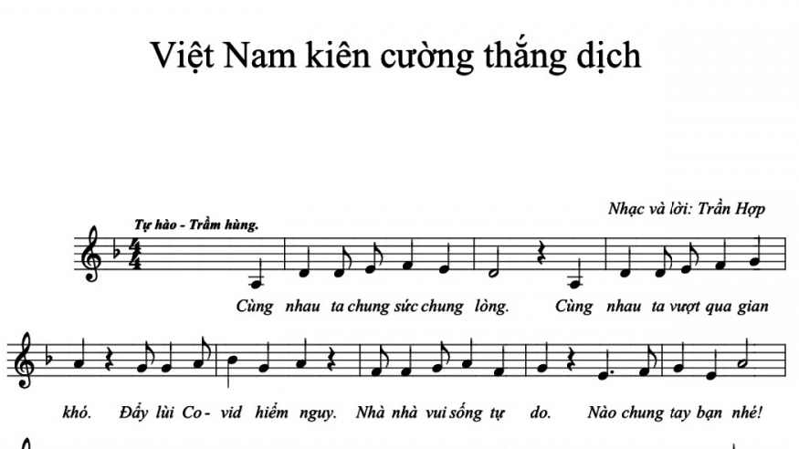 Bài ca “truyền lửa” cùng toàn dân chống “giặc” Corona