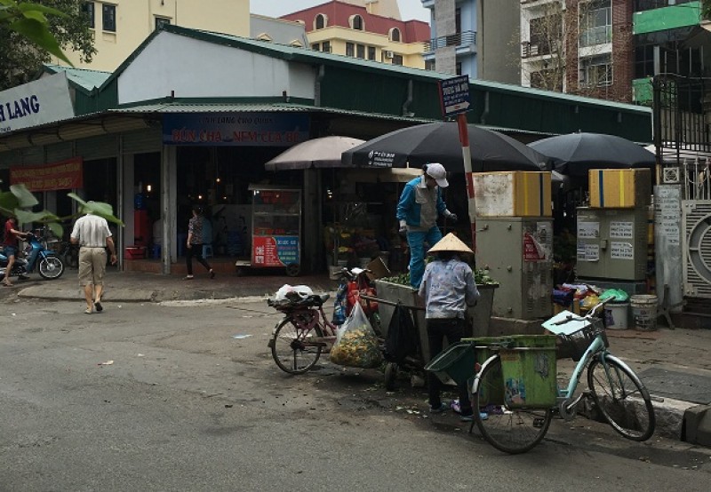 Văn minh hóa các trạm trung chuyển rác lưu động