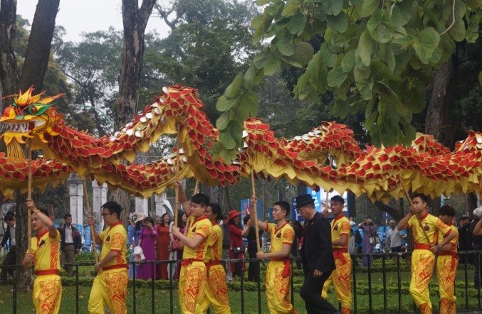 Liên hoan Múa rồng Hà Nội 2019: Nơi thăng hoa nghệ thuật truyền thống