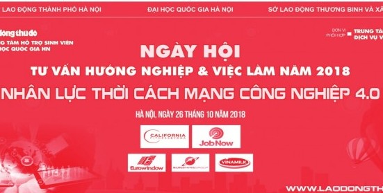 Chỉ tiêu tuyển dụng Ngày hội tư vấn Hướng nghiệp và Việc làm năm 2018