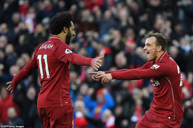 Liverpool 4-1 Cardiff: "The kop" tạm chiếm ngôi đầu