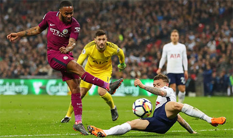 tottenham man city dai nao wembley doi lai ngoi dau