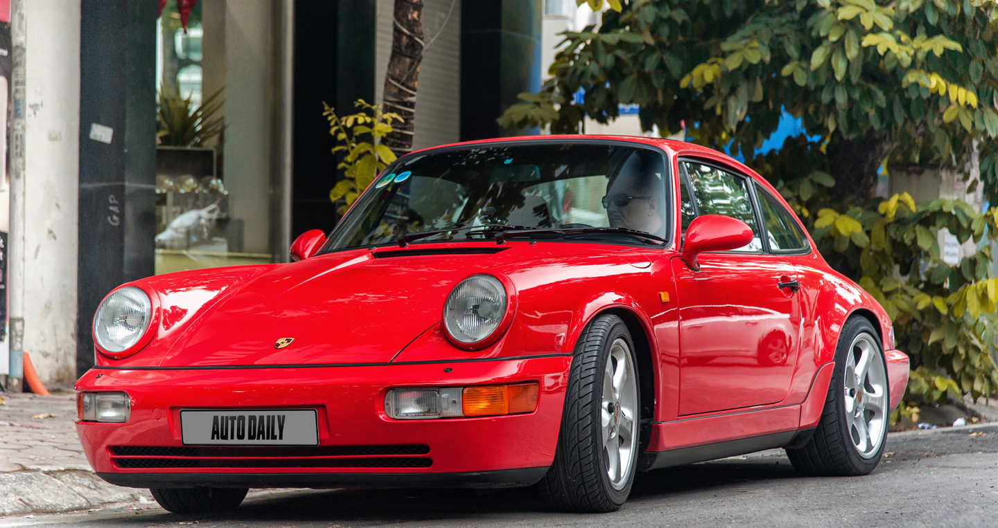 ngam tuyet tac porsche 911 carrera 4 doi 1988 tren pho ha noi