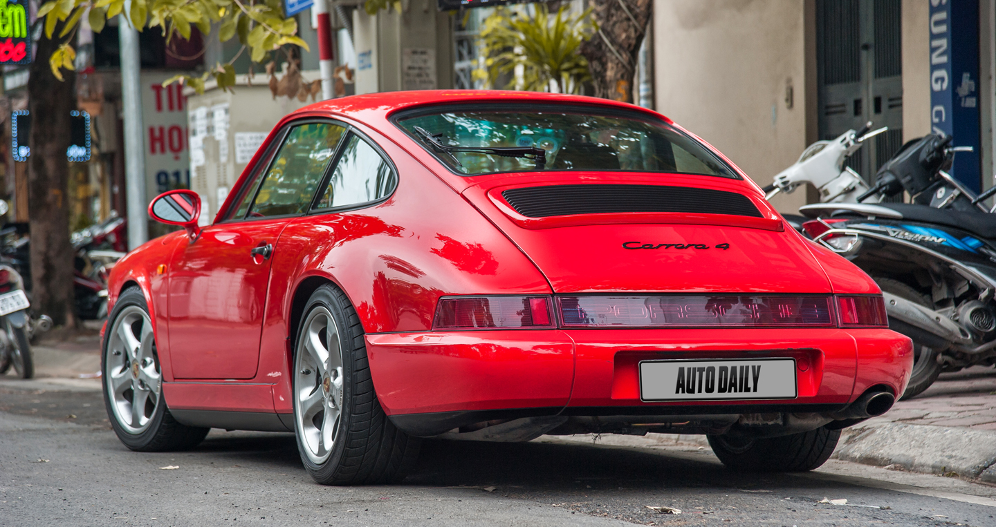 ngam tuyet tac porsche 911 carrera 4 doi 1988 tren pho ha noi