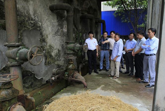 Huyện Mê Linh: Đẩy nhanh tiến độ các dự án nước sạch