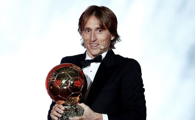 Modric giành Quả bóng Vàng 2018, phá vỡ sự thống trị của Messi và Ronaldo