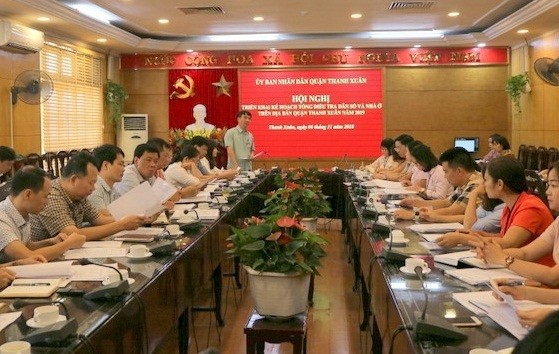 Thanh Xuân: Triển khai Kế hoạch Tổng điều tra Dân số và Nhà ở năm 2019