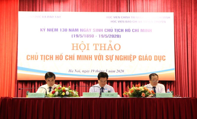 Vận dụng, phát huy tư tưởng Hồ Chí Minh trong sự nghiệp giáo dục