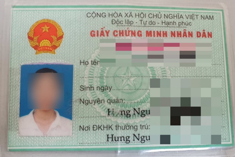 Chứng minh thư hỏng, bong tróc sẽ bị thu hủy